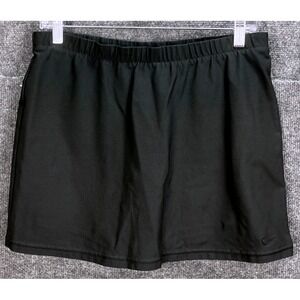 Nike Womens Skirt Skort Black Athletic Tennis Golf Running Activewear Small S